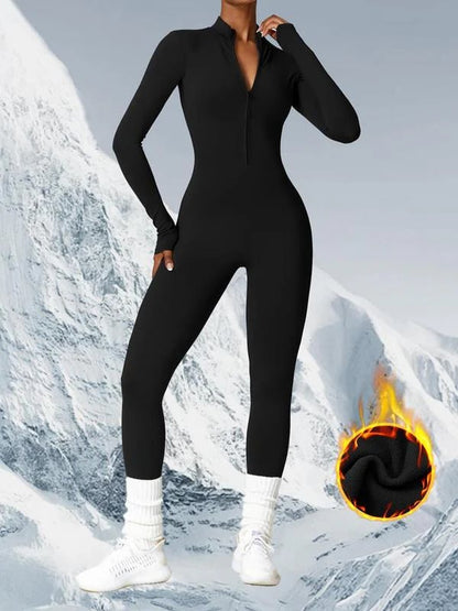 💥Big sale💥Liftora Warm Fleece Lined Jumpsuit