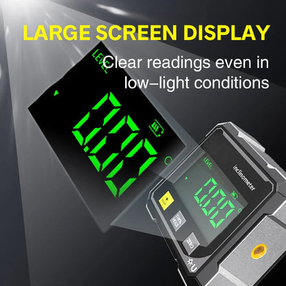 💥Big sale💥4-Side Magnetic Digital Angle Gauge with Laser