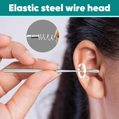 🔥Big Sale only $9.99 !!! 🔥 6 Counts Ear Wax Removal Tool Set with Storage Tube
