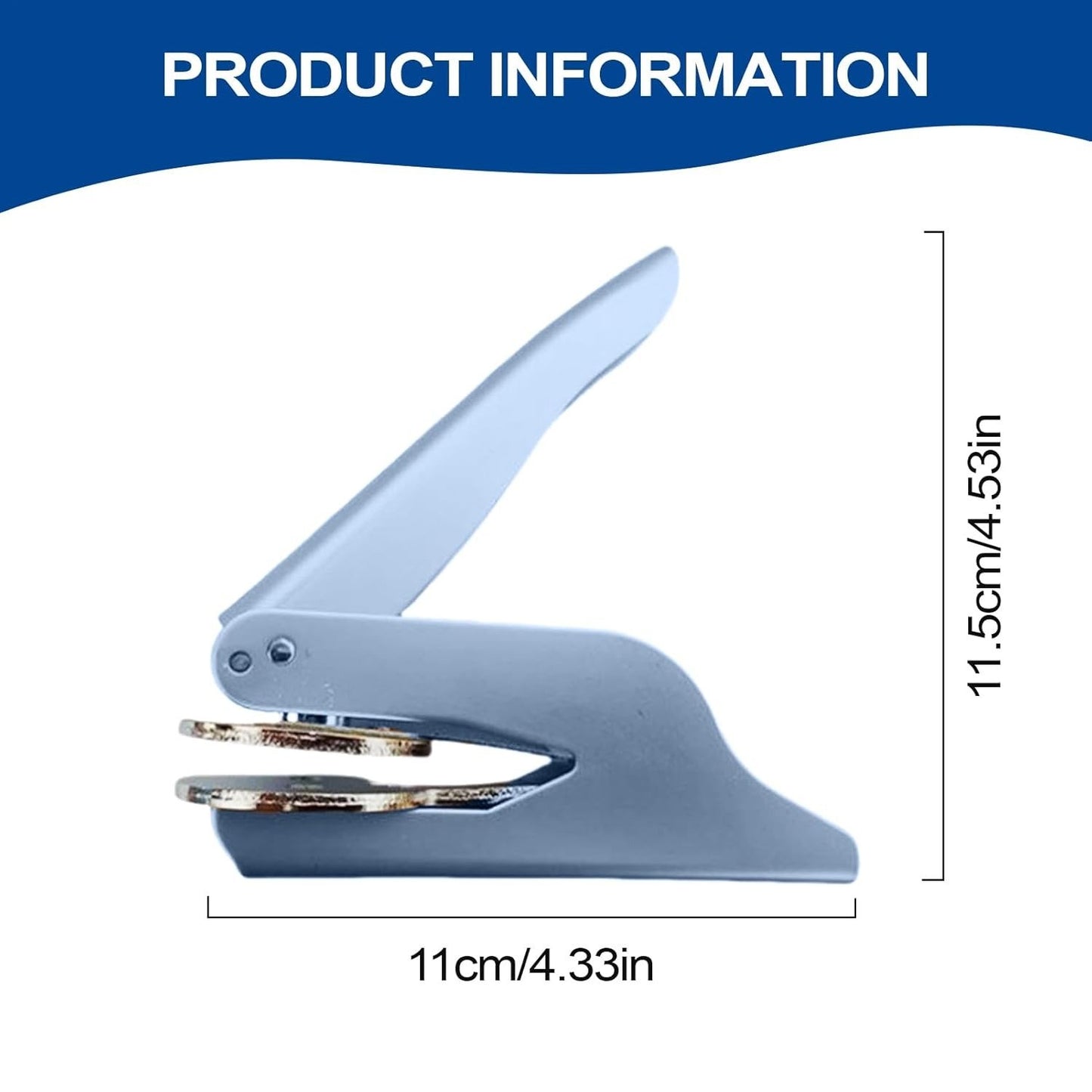 ✨Hand Engraved Personalized Stamp – Elegant Embossing Machine for Custom Bookmarks, Wedding Invitations & Paper Crafts | Unique Gift for Women, Teachers & Craft Enthusiasts!✒️