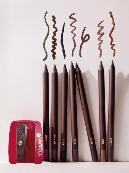 🔥🎁Buy 1 Get 1 Free🔥-🌟24 HR Waterproof Eyeliner Duo Sharpenable Eye Pencil💦